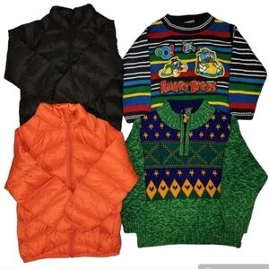 Bundle of (4pcs) toddler jacket/Sweater